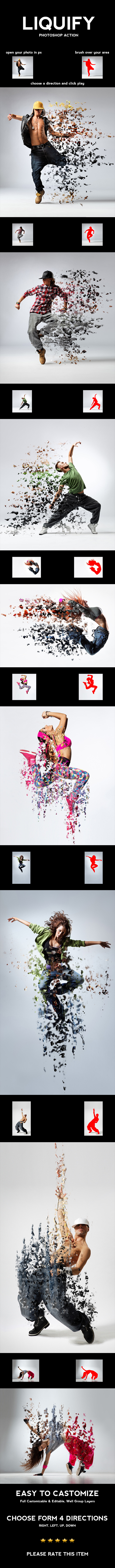 Liquify Photoshop Action Liquify Photoshop Action