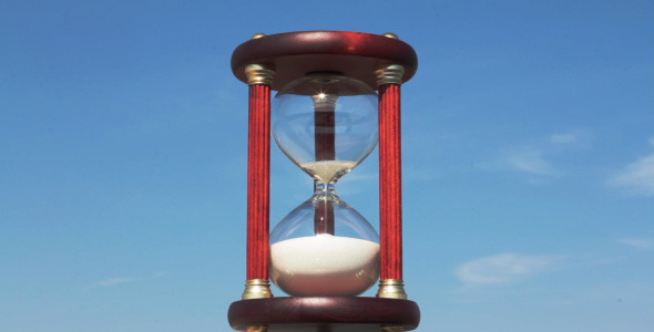 Hourglass Against The Blue Sky 1 Hourglass Against The Blue Sky 1