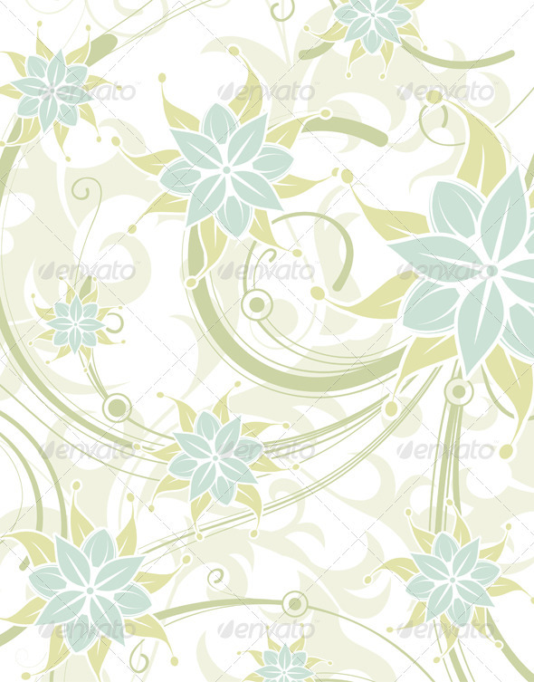 Floral Background - Patterns Decorative