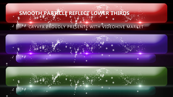 Smooth Particle Reflect Lower Third