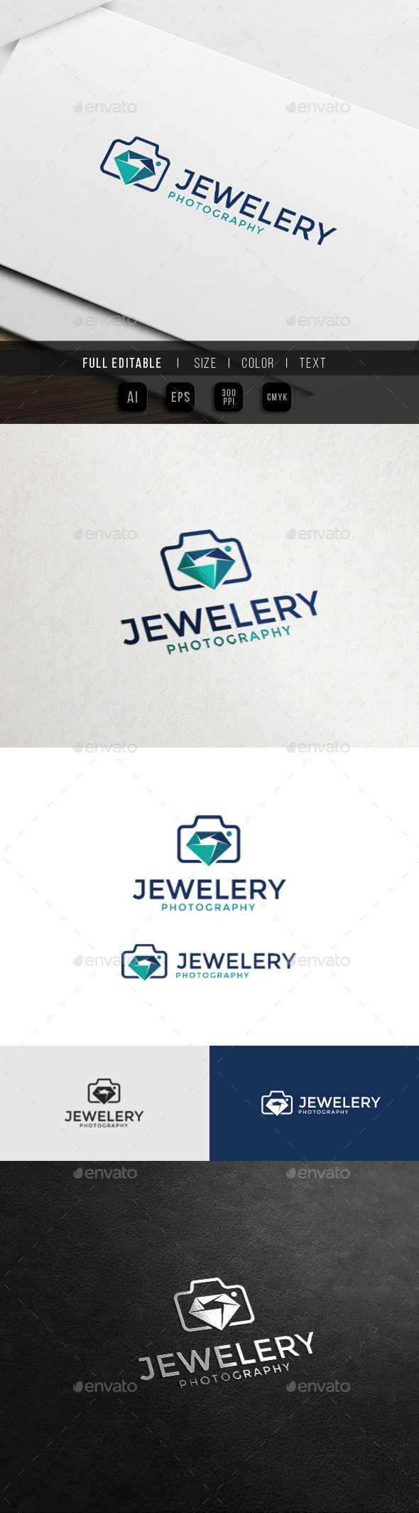 Event Premium Photography - Jewel Camera - Objects Logo Templates