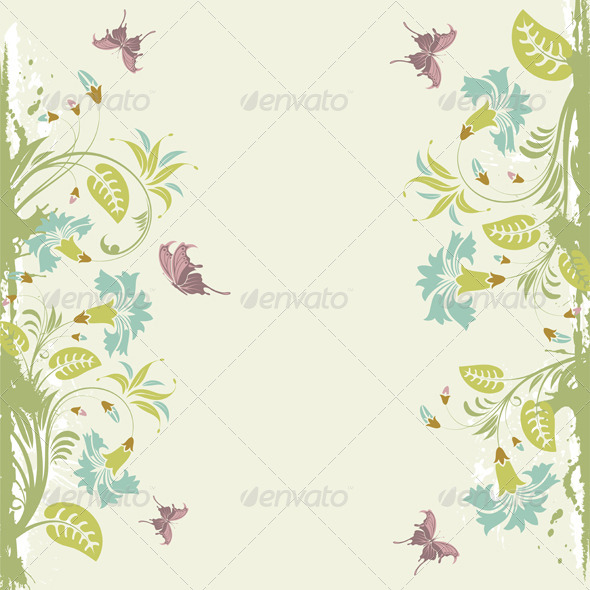 Floral Frame - Borders Decorative