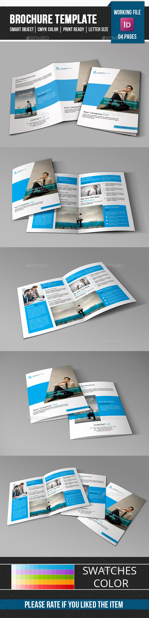Corporate Bifold Brochure-V286 - Corporate Brochures