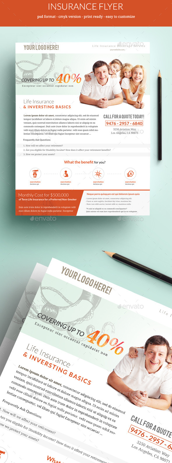 Insurance Flyer - Commerce Flyers