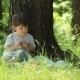 Child Eating Outdoors - VideoHive Item for Sale