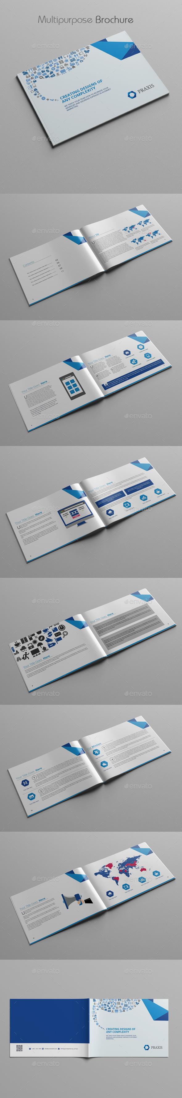 Multipurpose Brochure - Brochures Print Templates