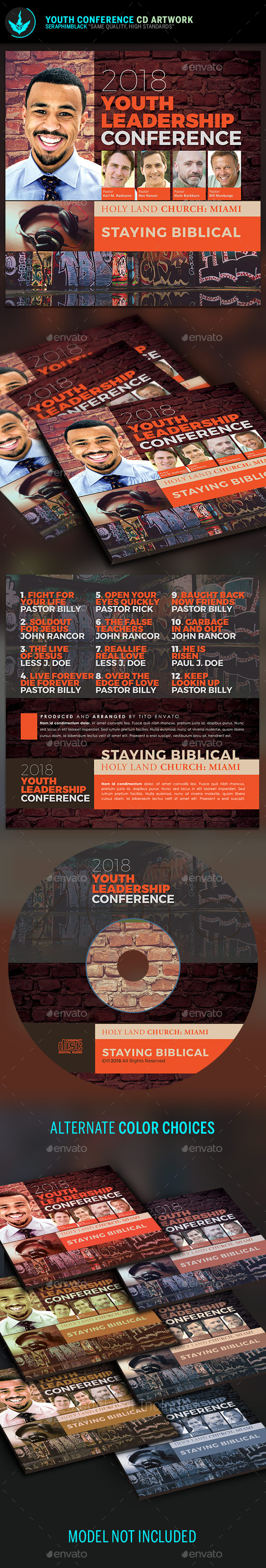 Youth Conference CD Artwork Template Youth Conference CD Artwork Template
