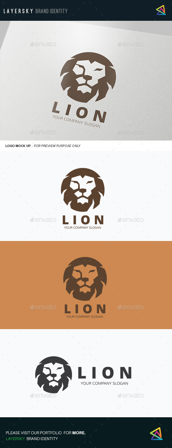 Lion - Animals Logo Templates
