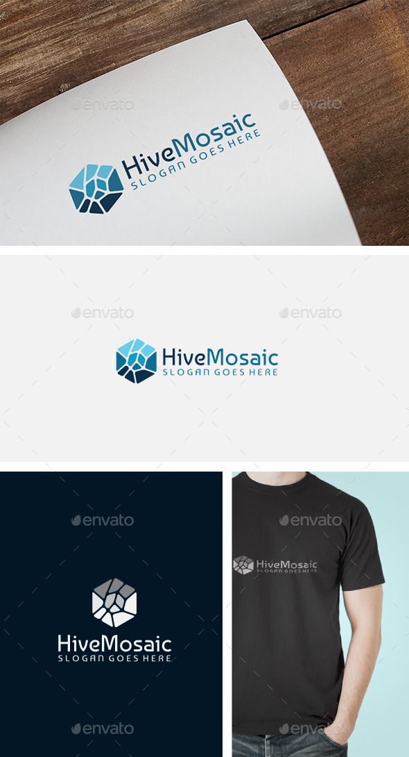 Creative Hexagon Logo - Objects Logo Templates