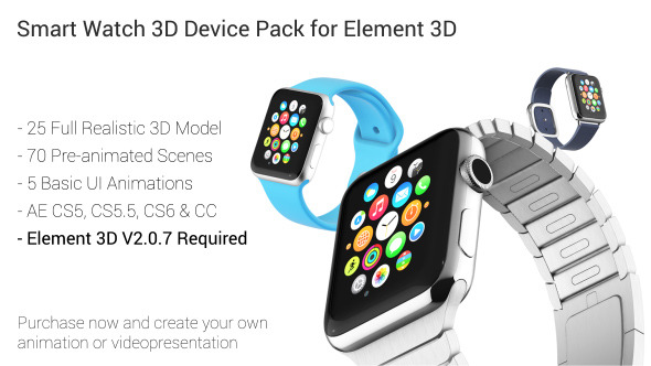 Smart Watch 3D - VideoHive 12233779