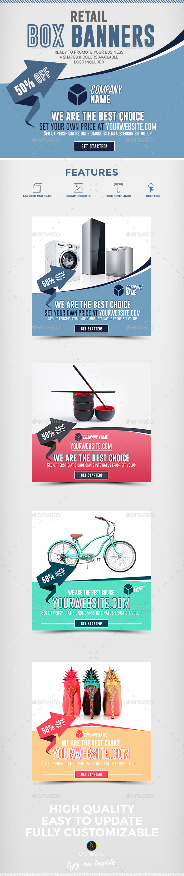 Retail Box Banners Retail Box Banners