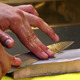 Sushi Chef Sharpening His Knife with a Pink Stone - VideoHive Item for Sale