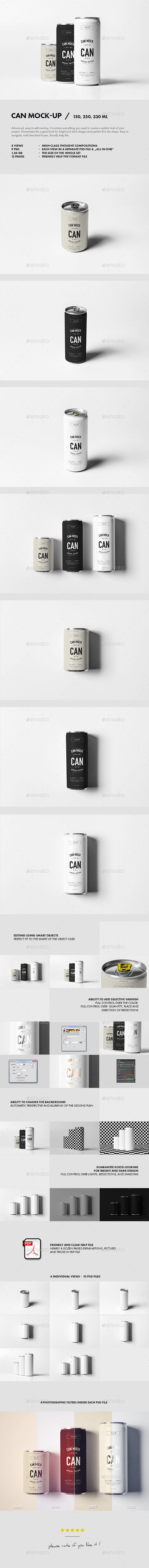 Can Mock-up Can Mock-up