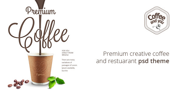 Coffee and You - ThemeForest 12138982