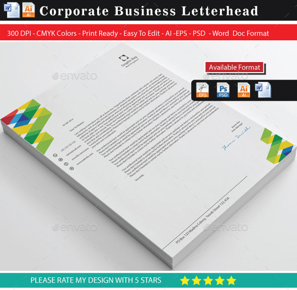 Rainbow 2 Colourful Letterhead Rainbow 2 Colourful Letterhead