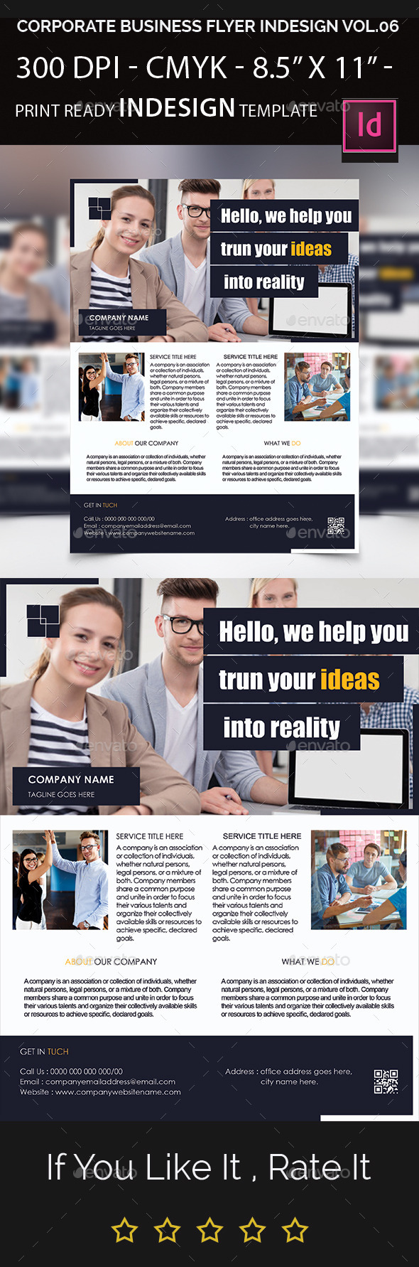 Corporate Business Flyer Indesign Vol.06 - Corporate Flyers