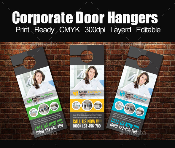 Corporate Door Hangers - Miscellaneous Events