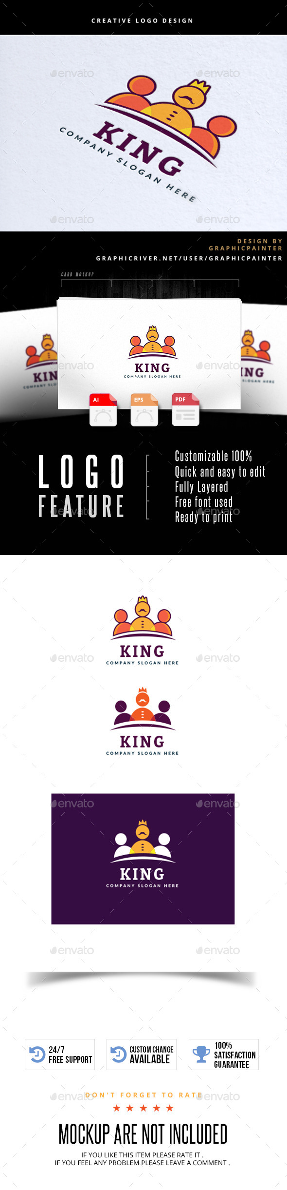 King Logo - Logo Templates
