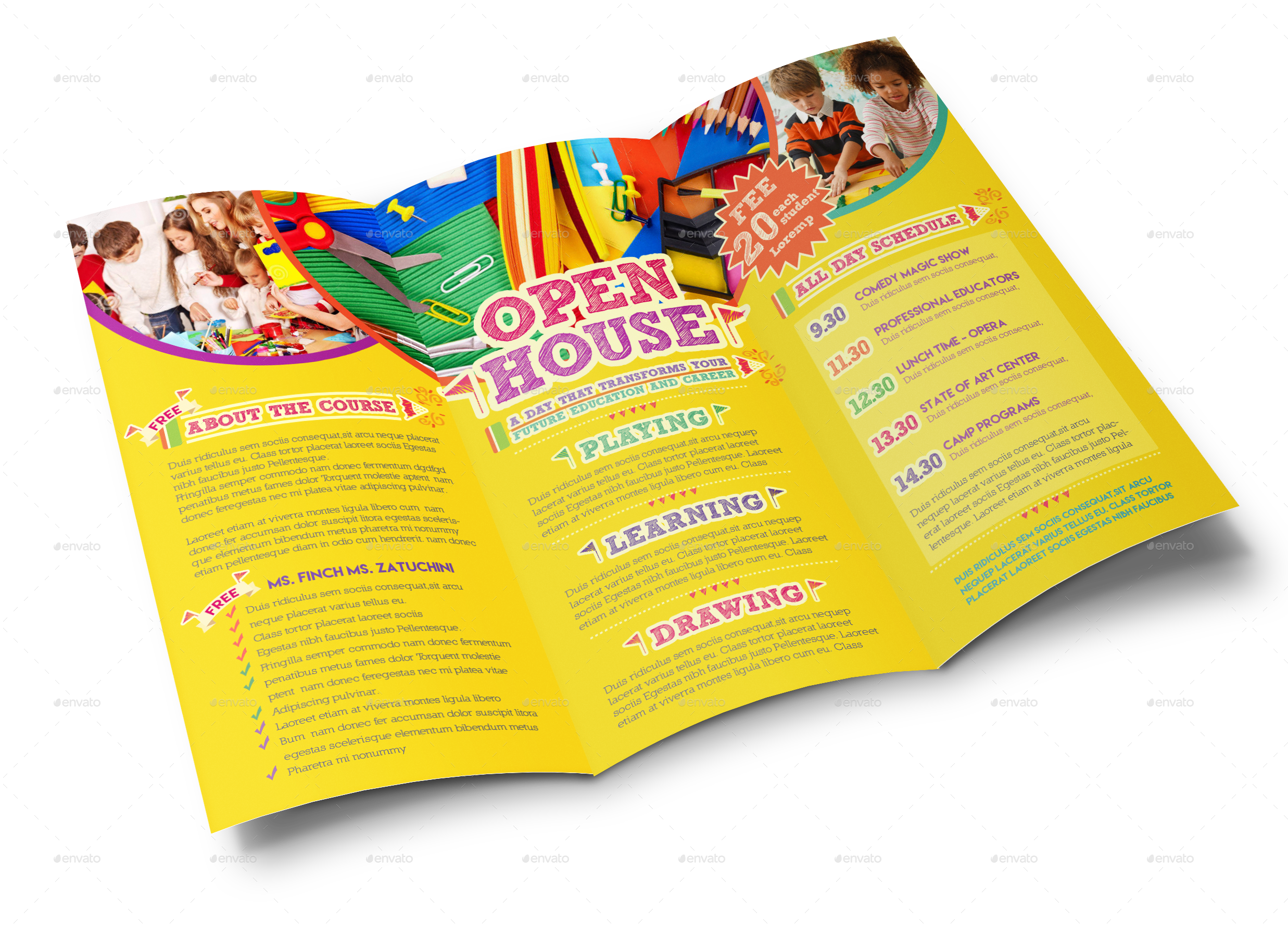 Download Open House Trifold Brochure Template by EMTY | GraphicRiver