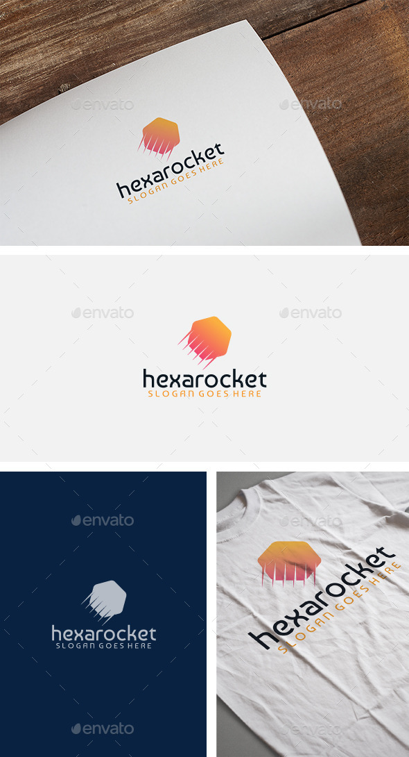 Hexarocket Logo - Objects Logo Templates