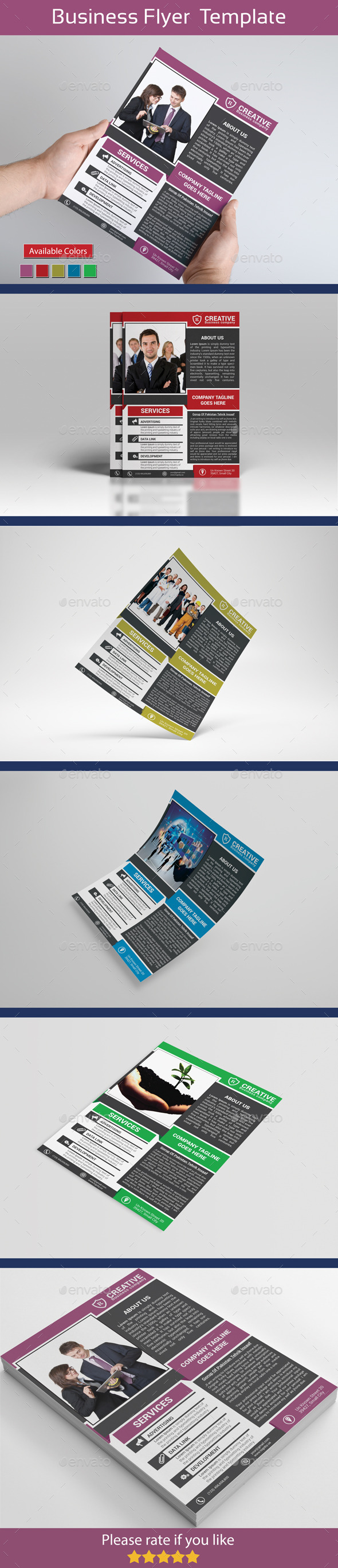 Creative Flyer Template - Flyers Print Templates