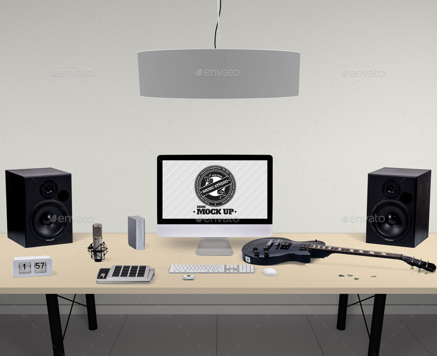 Download Music Studio Mock Up by R3GeneralDesigns | GraphicRiver