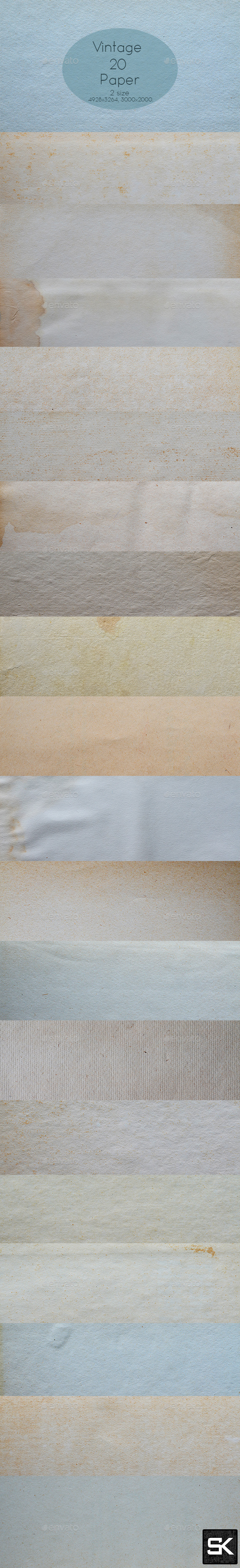 Collection Of Vintage Paper - Paper Textures