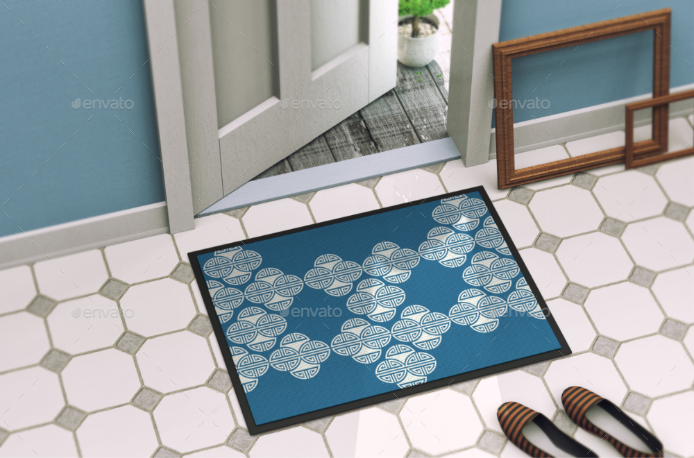 Floor Mat Mockup by Fusionhorn | GraphicRiver