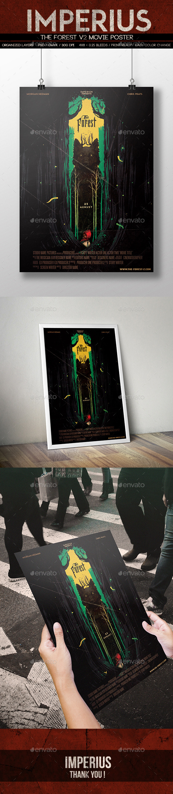 The Forest V2 Poster - Miscellaneous Print Templates