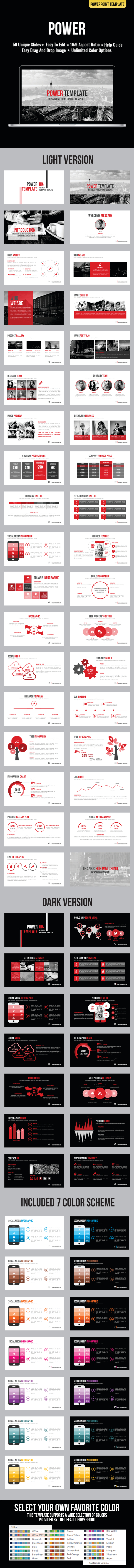 Power Template - Business PowerPoint Templates