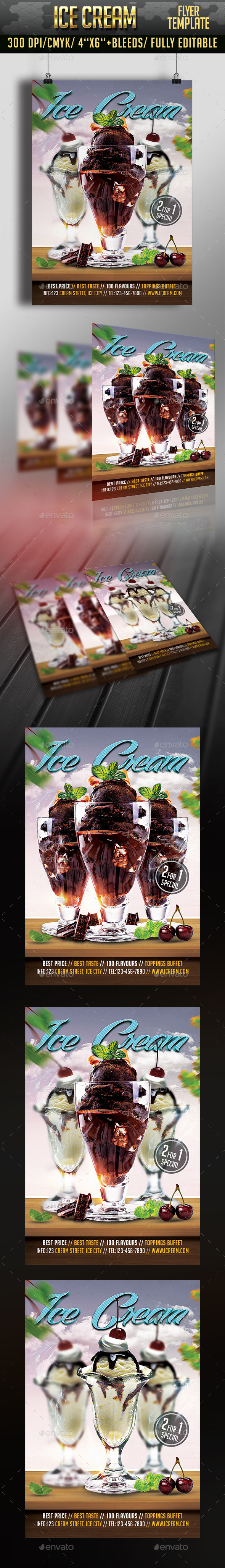 Ice Cream Flyer Ice Cream Flyer