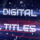 Data Stream Titles - VideoHive Item for Sale