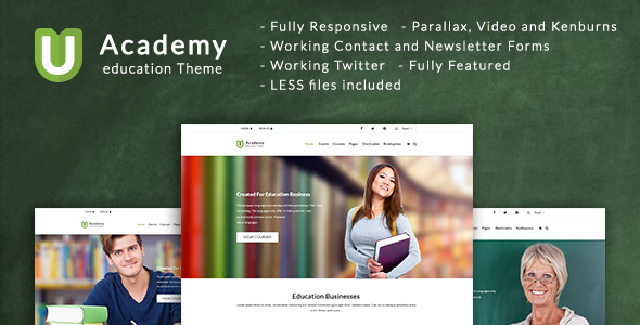 Uacademy - Learning - ThemeForest 12328563