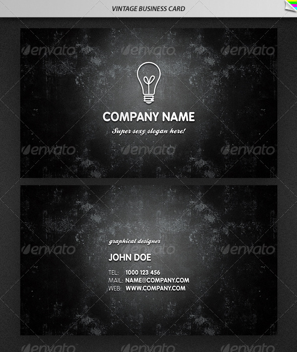 Vintage Business Card - Retro/Vintage Business Cards