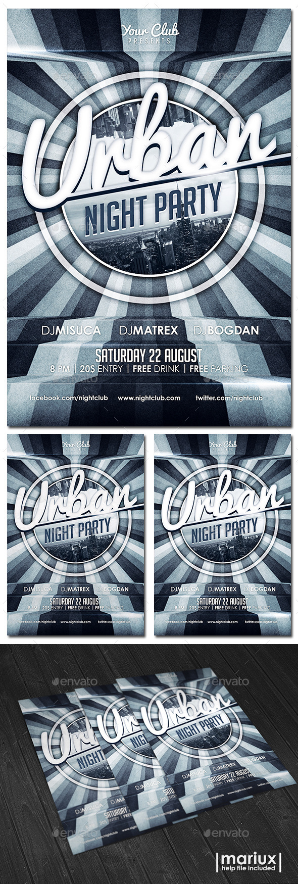 Urban Party Flyer