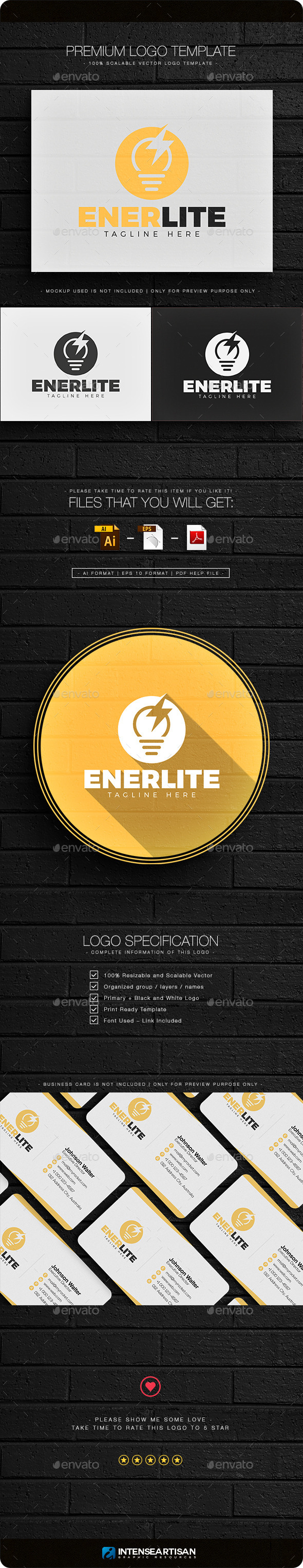 Enerlite Logo - Objects Logo Templates