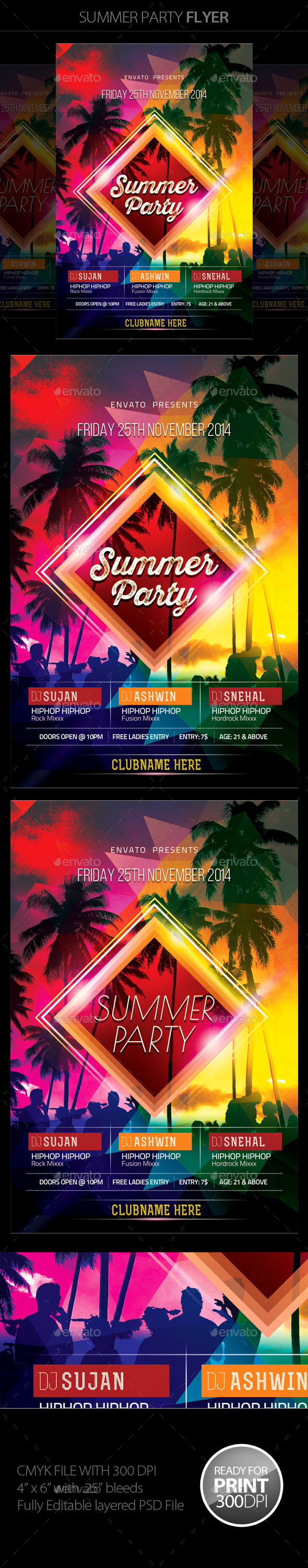 Summer Party - Clubs & Parties Events