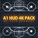 A1 HUD PACK/ Digital Interface Placeholders/ Sci-fi UI Technology/ Futuristic Iron Man Movie Screens - VideoHive Item for Sale