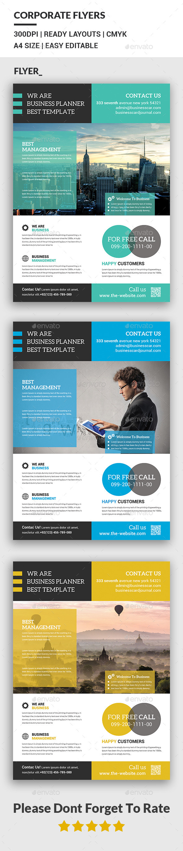 Corporate Business Flyer Template Corporate Business Flyer Template