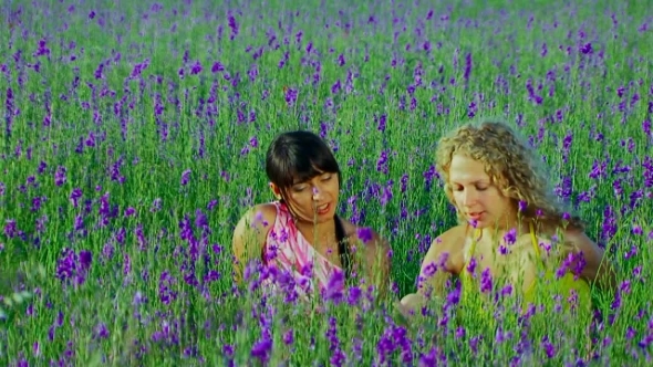 Girls In Flowers