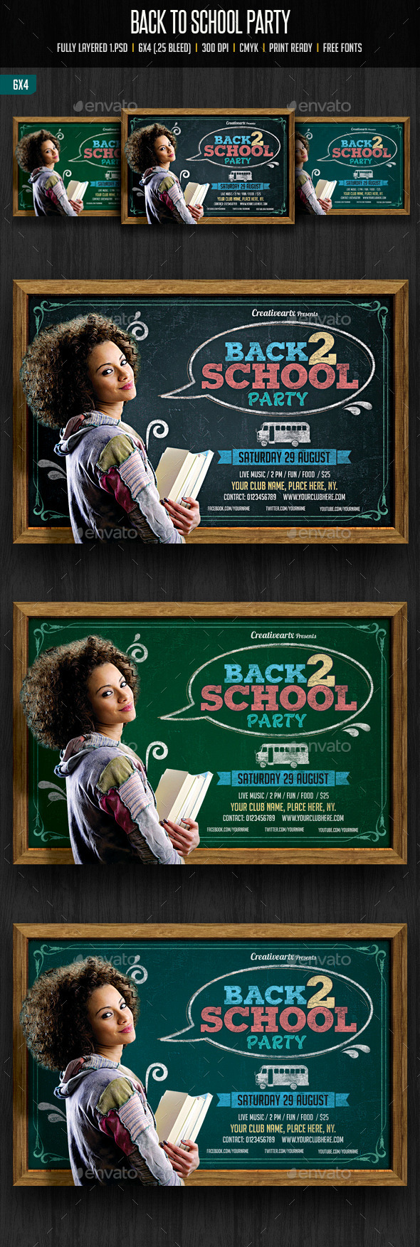 Back to School Party - Clubs & Parties Events