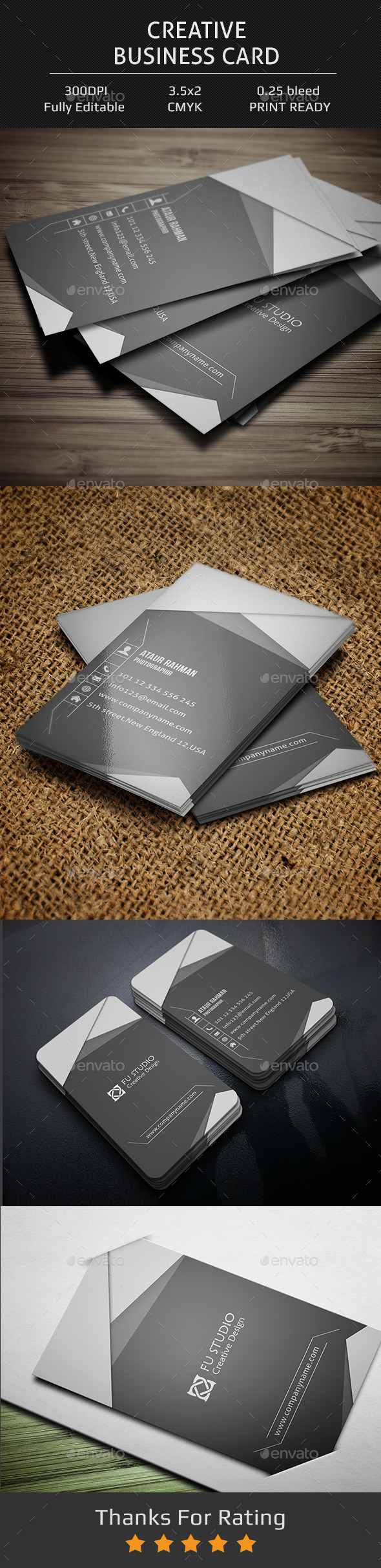 Creative Business Card - Creative Business Cards