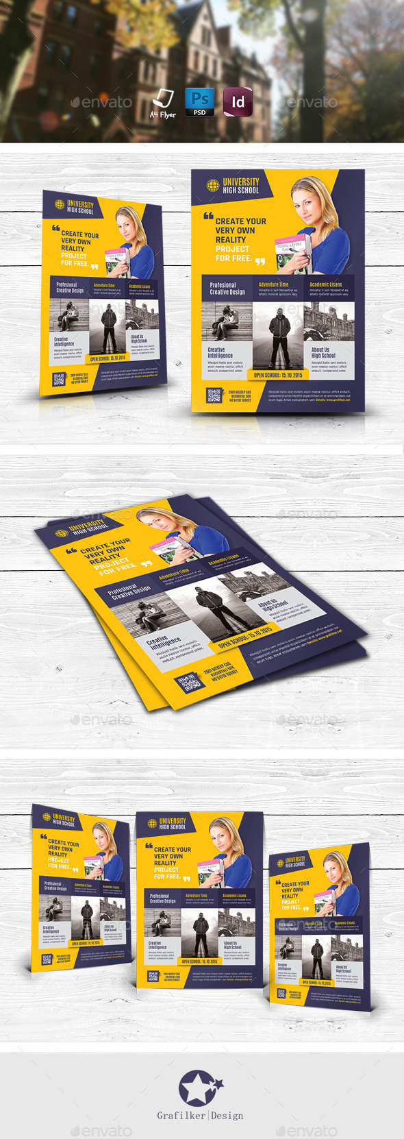High School Flyer Templates - Corporate Flyers