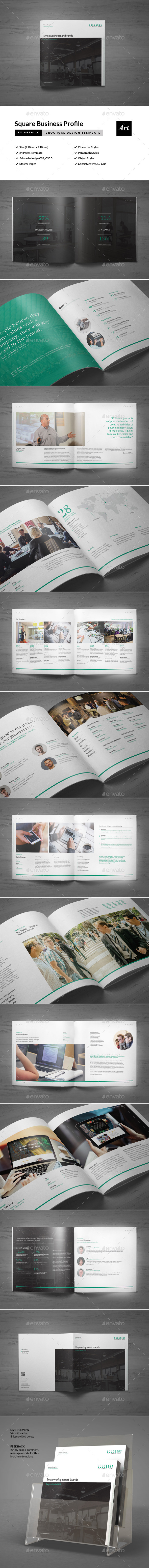 Corporate Brochure (Square Format) - Corporate Brochures