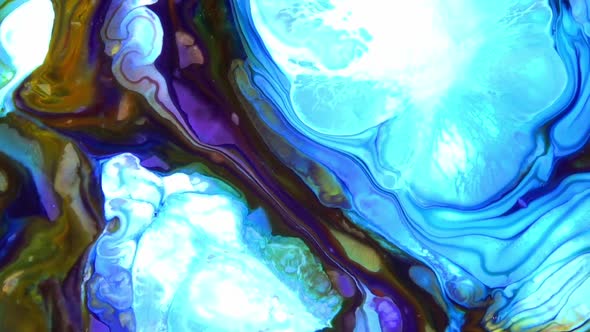 Abstract Colorful Fluid Paint Background 19