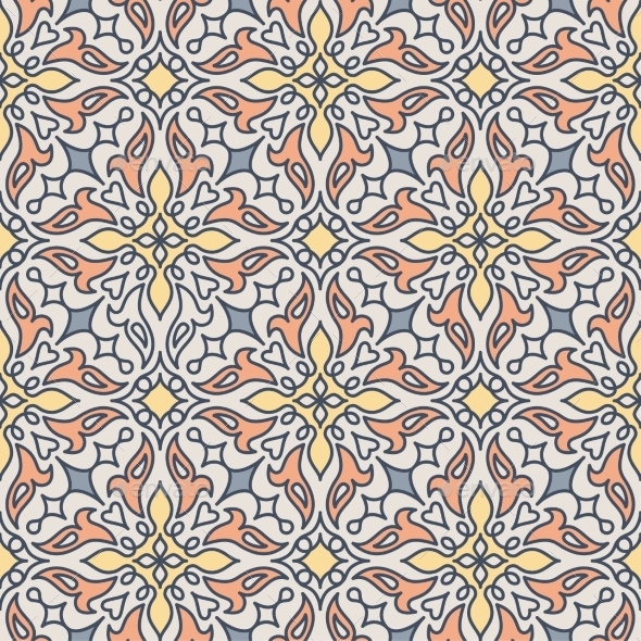 Arabic Seamless Pattern - Patterns Decorative