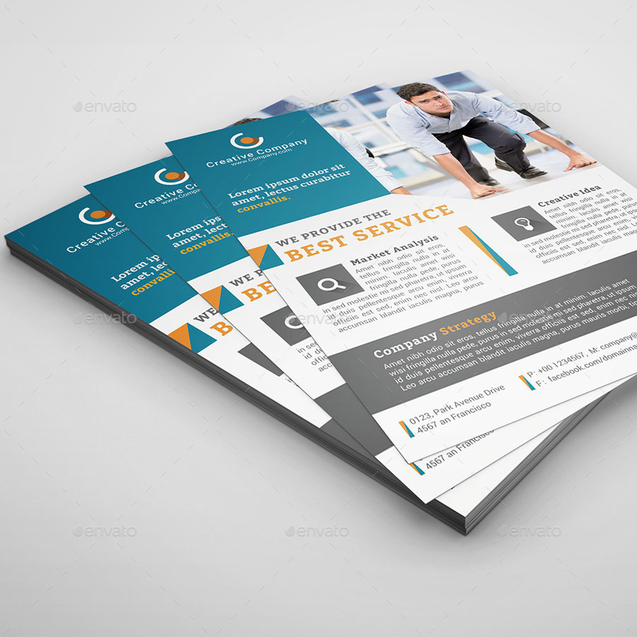 Corporate Business Flyer Template vol:07, Print Templates | GraphicRiver