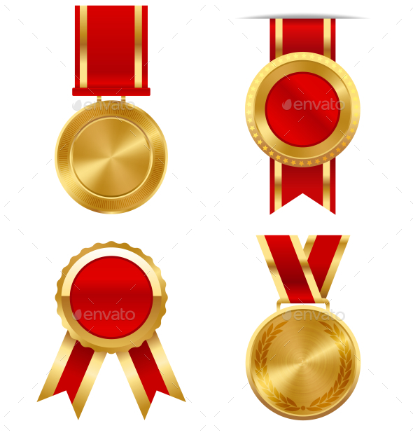 Gold Award Labels