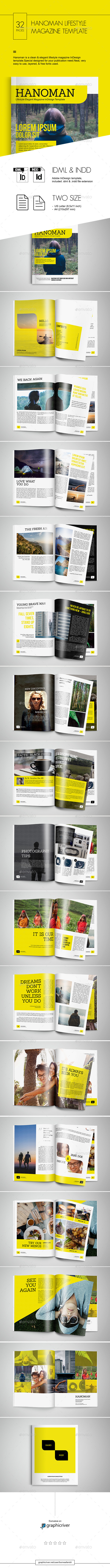 Hanoman Lifestyle Magazine Template Hanoman Lifestyle Magazine Template