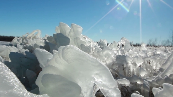 Winter Ice Blocks Winter Ice Blocks